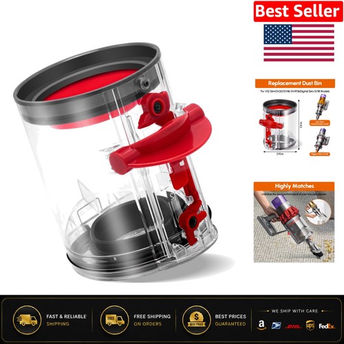Short dust bin for dyson - for, slim