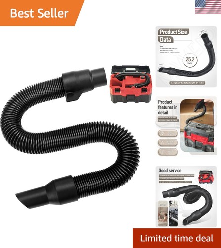 Ultra durable 15ft vacuum hose - 15ft,